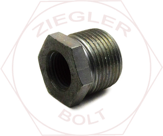 1 X 3/4 PIPE HEX REDUCER BUSHING HDG IMPORT