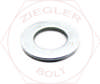 1/4 SAE FLAT WASHER ZINC