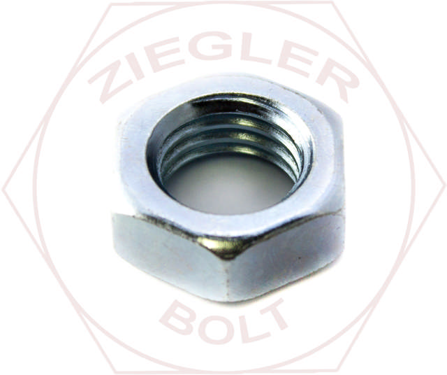 1-3/4-5 HEX FIN JAM NUT ZINC