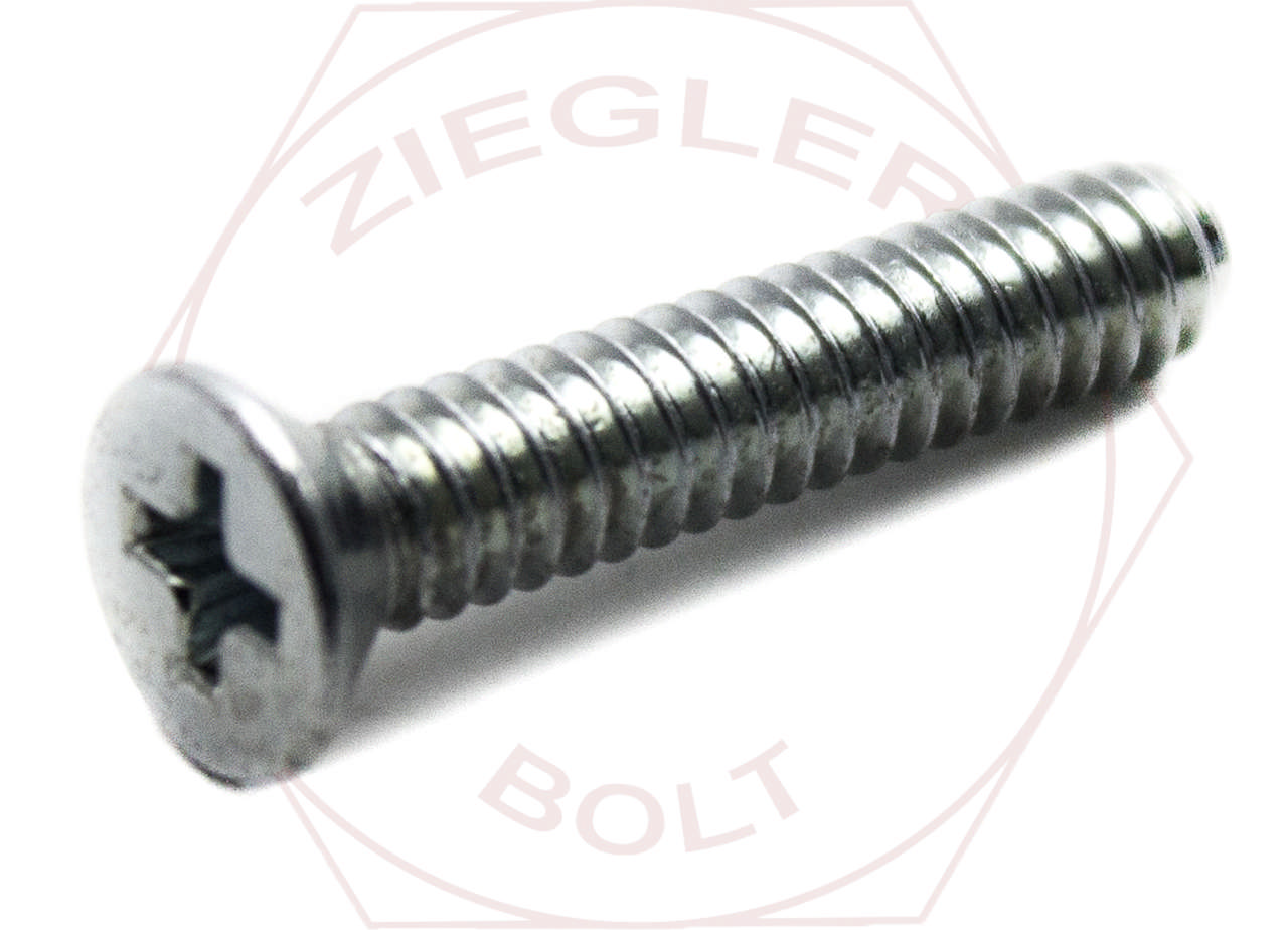 5/16-18 X 2-1/2 PHIL FLAT M/S ZINC