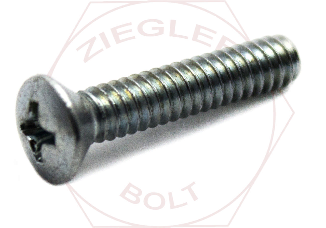 5/16-24 X 7/8 PHIL OVAL M/S FINE THREAD ZINC