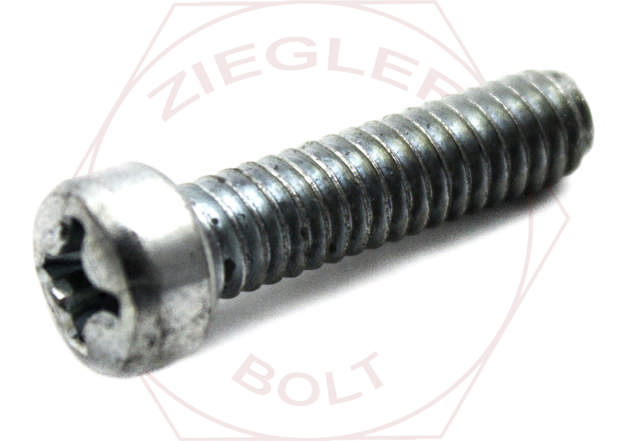 1/4-20 X 2-1/4 PHIL FILLISTER M/S ZINC