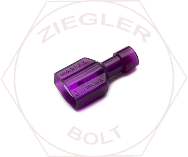  (50206) 22-18 WIRE MALE(.250 X .032) QD COUPLER