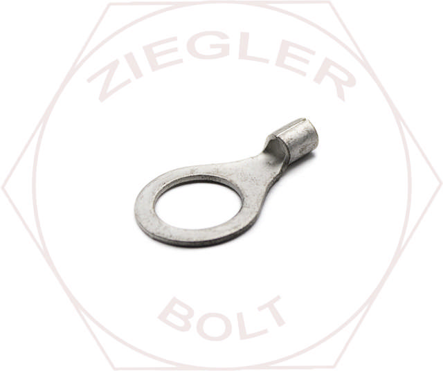  (10233BZ)12-10 WIRE UNINSUL BRAZED 1/2 STUD RING 