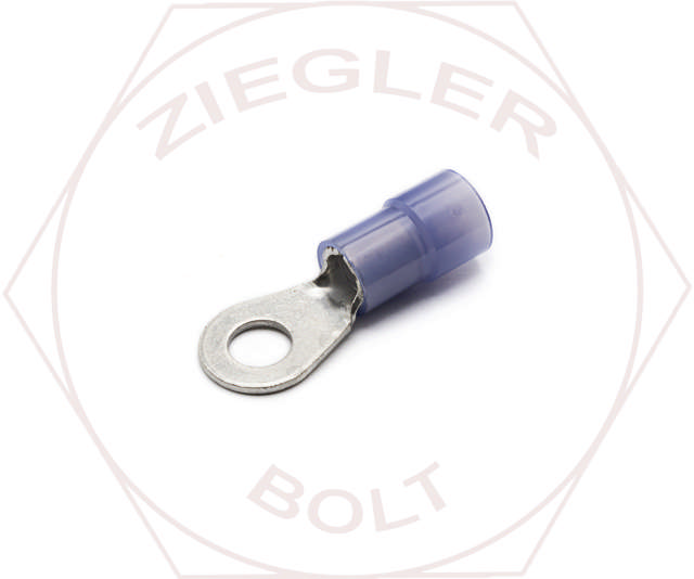  (50617N) 6 GA 5/16 ST NYLON RING TERMINAL