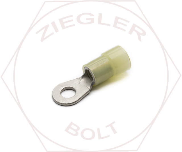  (50621N) 4 GA 5/16 ST NYLON RING TERMINALS