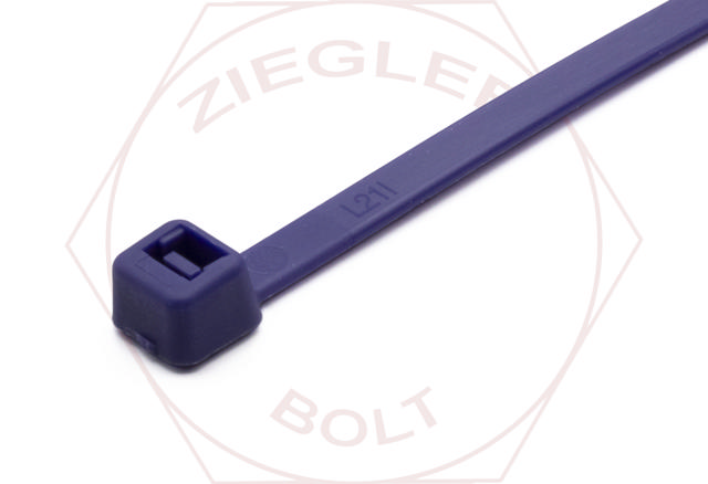 8'' NYLON CABLE TIE 50LB PURPLE