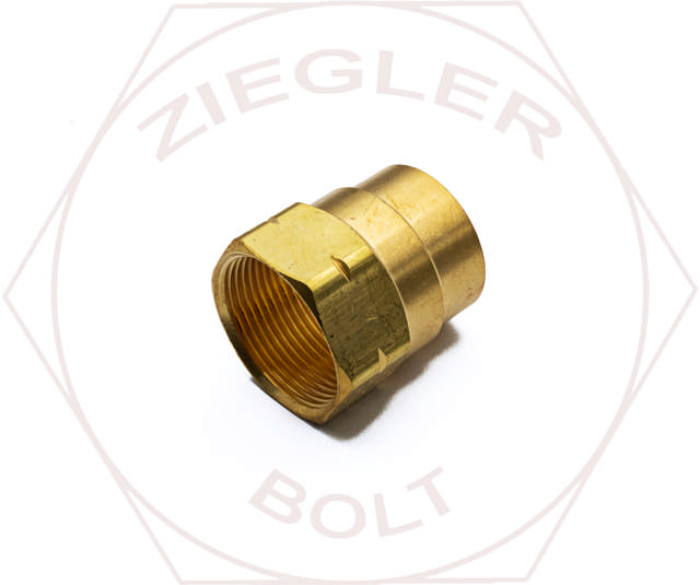 3/8 W/ 1.06 HEX BRASS NUT