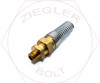 1/2H X 3/8-18 ID THRD SIZE CONN W/ SPRING GUARD