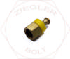 1/4 X 5/16 RIGIDINVERTED FEMALE L/P HOSE END BRASS