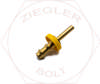 1/4 X 3/16 LOW PRESSURE RIGID TUBE HOSE END BRASS