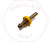 1/4 X 1/4 LOW PRESSURE RIGID TUBE HOSE END BRASS
