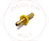 1/4 X 5/16 RIGID TUBE HOSE END BRASS