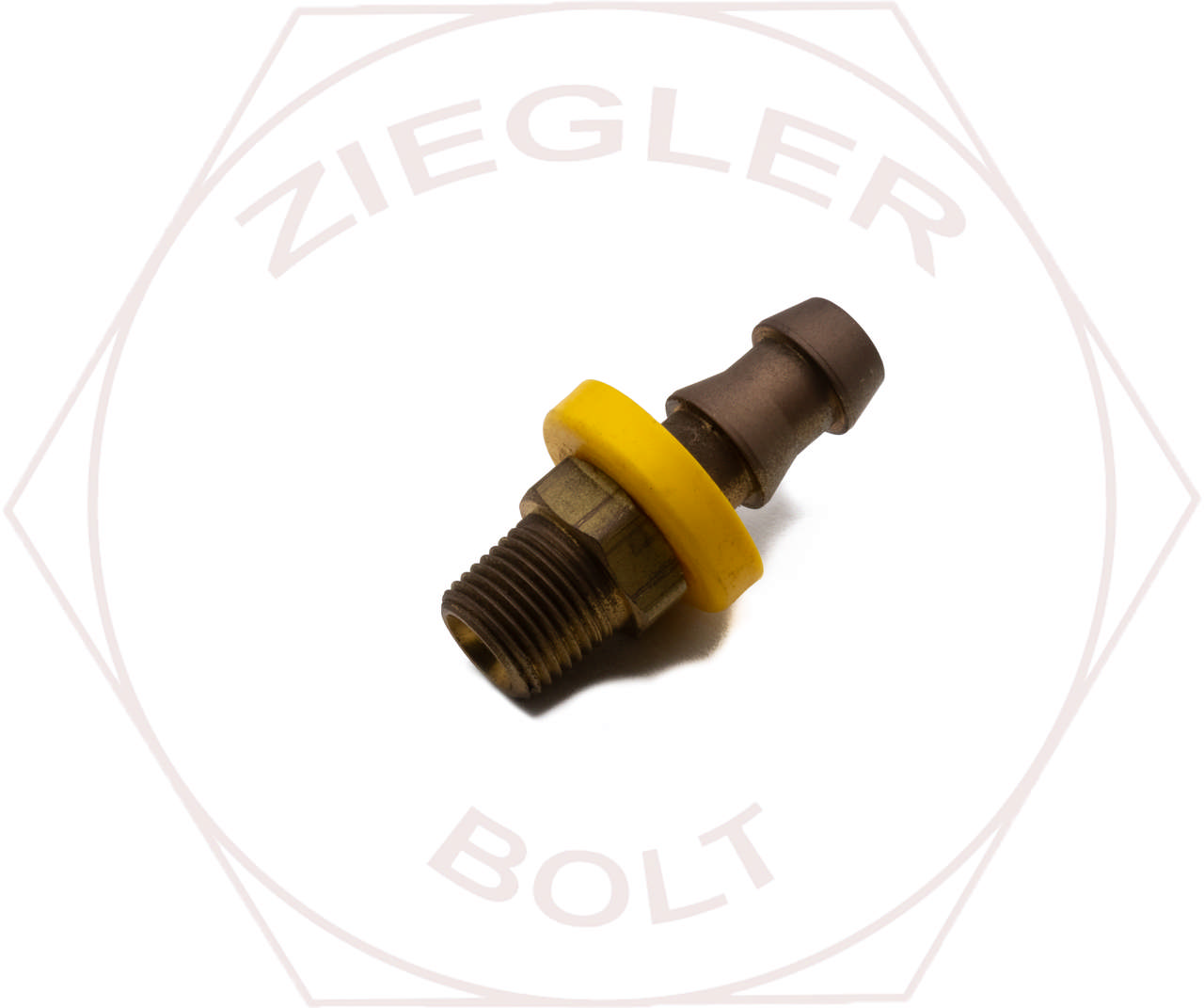 5/16 X 1/8 LOW PRESSURE MALE PIPE HOSE END BRASS