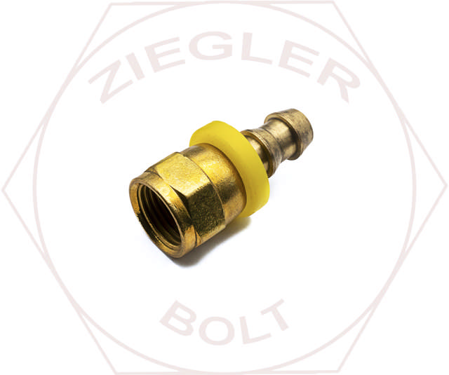 3/8 X 1/8 LOW PRESSURE MALE PIPE HOSE END BRASS