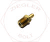 3/8 X 1/4 POLY BARB MALE CONNECTOR BRASS