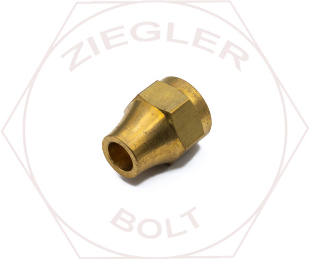 1/4 45° FLARE NUT BRASS
