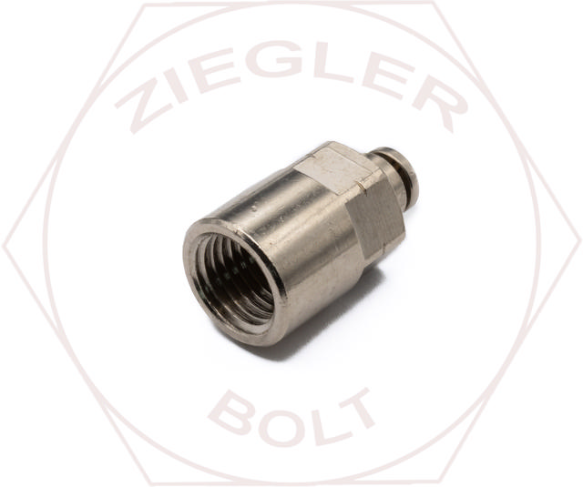 1/8 X 1/4 PUSH-IN FEMALE CONNECTOR BRASS