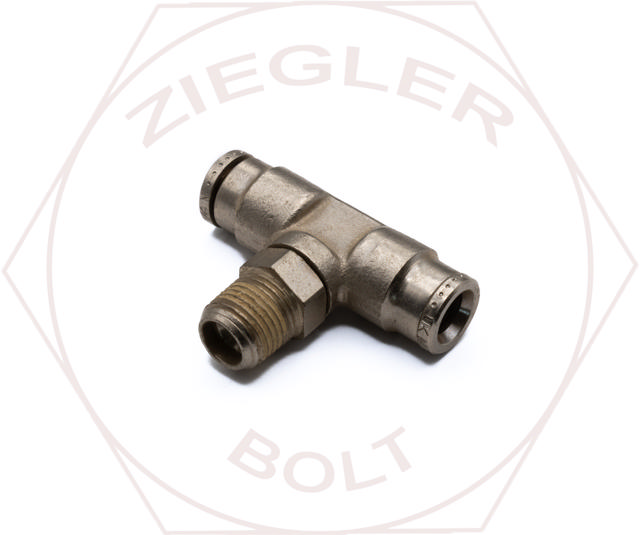 1/4T X 1/4T X 1/8NPT P.T.C. SWIVEL TEE