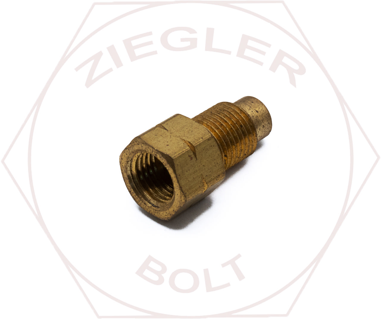 M10-1 X 3/8-24 SAE 45° METRIC ADAPTOR