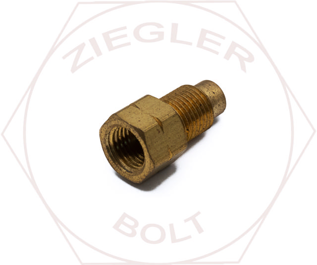 M10-1 X 3/8-24 SAE 45° METRIC ADAPTOR