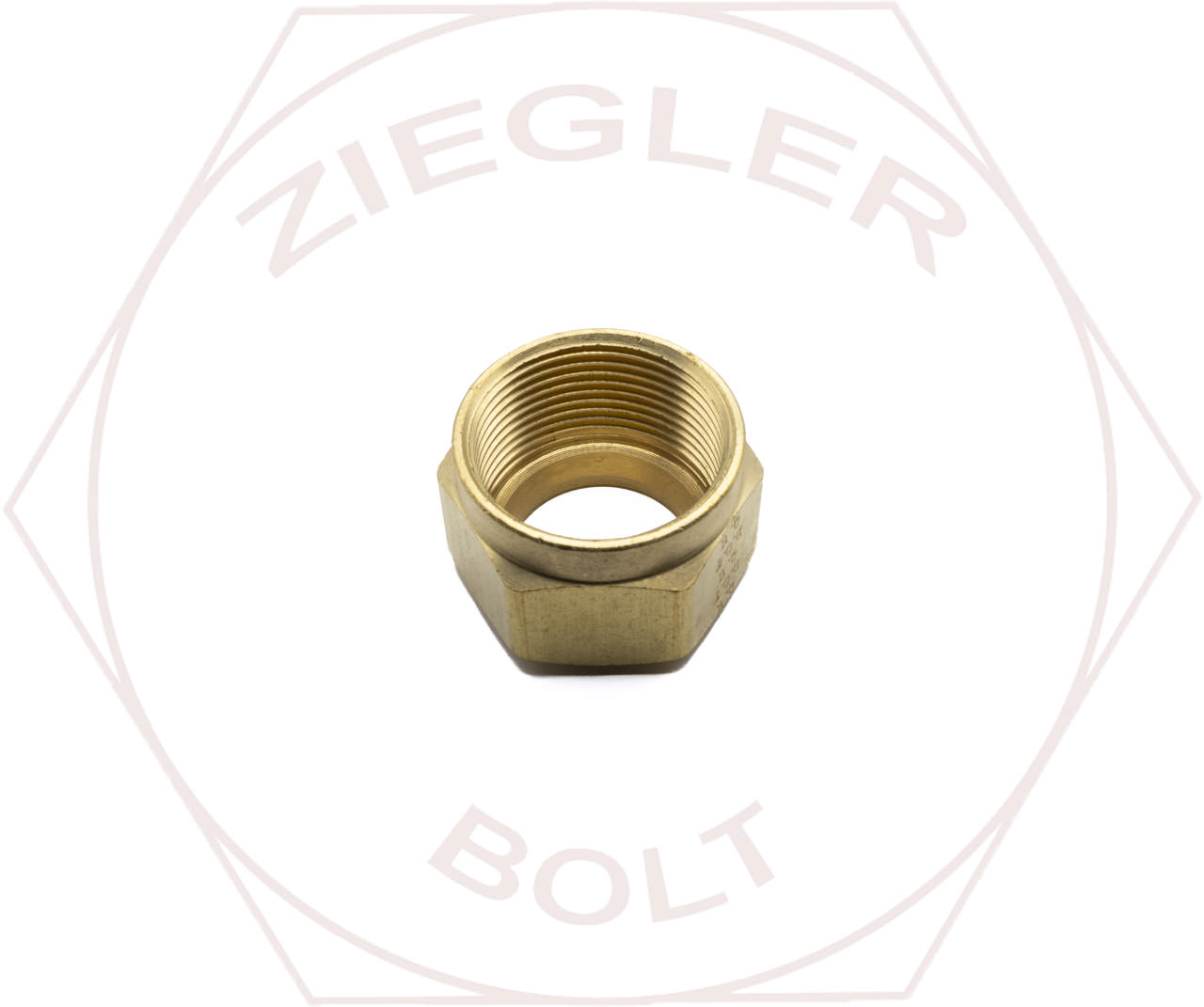 3/4T AIR BRAKE NUT BRASS