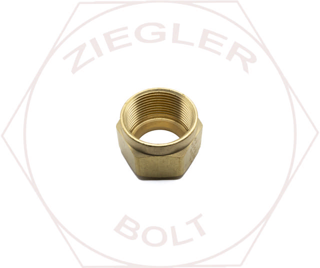3/4T AIR BRAKE NUT BRASS