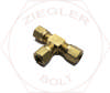 3/8T UNION AIR BRAKE TEE BRASS