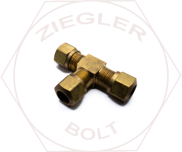 1/2T UNION AIR BRAKE TEE BRASS