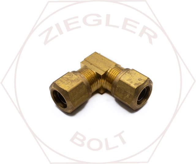 1/2 DOT AIR BRAKE UNION ELBOW BRASS NYLON TUB