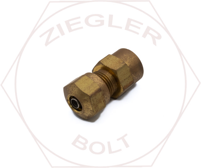 1/4T X 1/8P DOT AIR BRAKE FEMALE CONNECTOR BRASS
