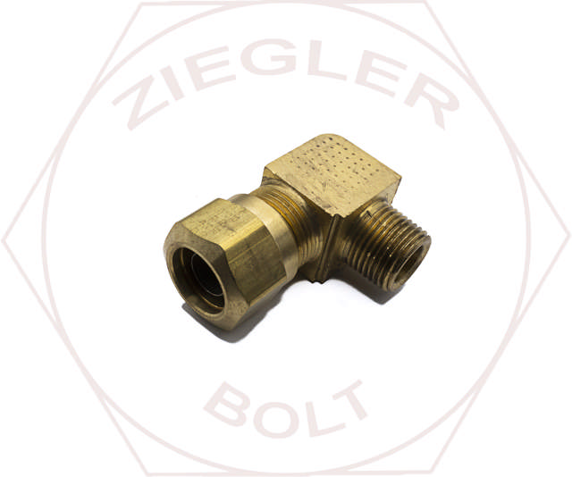 5/8T X 1/2 AIR BRAKE MALE 90° ELBOW BRASS