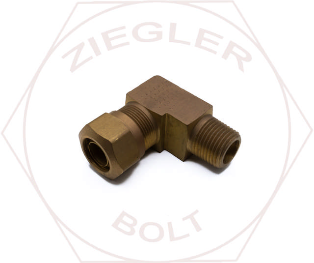 3/4T X 1/2 AIR BRAKE MALE 90° ELBOW BRASS