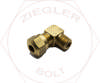1/4T X 1/8 AIR BRAKE MALE 90° ELBOW BRASS