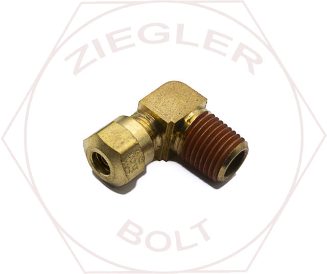 1/4T X 1/4 AIR BRAKE MALE 90° ELBOW BRASS