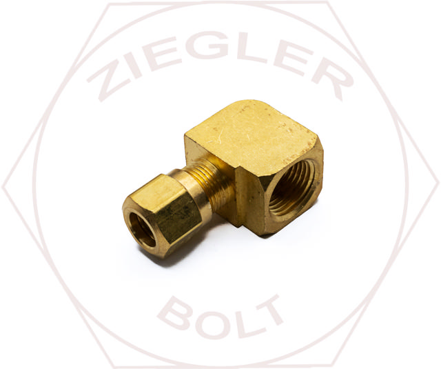 3/8 X 3/8 AIR BRAKE FEMALE 90° ELBOW BRASS