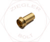 5/8 DOT AIR BRAKE BRASS INSERT FOR NYLON TUBING