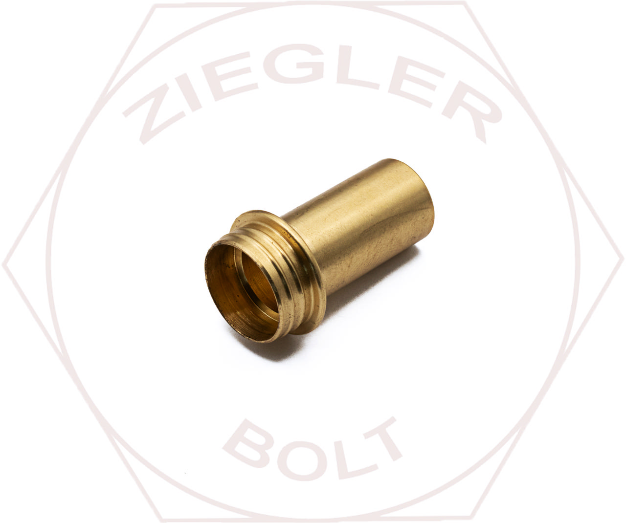 5/8 DOT AIR BRAKE BRASS INSERT FOR NYLON TUBING
