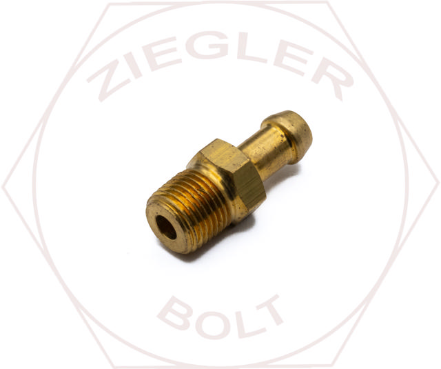 1/4 X 1/8  MALE PIPE HOSE END BRASS