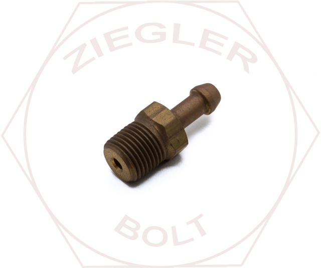 3/16 X 1/8  MALE PIPE HOSE END BRASS