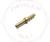 3/16 MULTIBARB HOSE MENDER BRASS