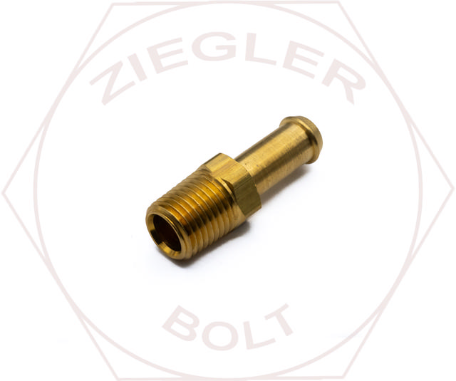 3/8 X 1/4  MALE PIPE HOSE ENDS BRASS