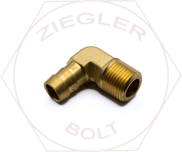 1/2 X 3/8 MULTIBARB MALE PIPE RIGID 90° ELBOW