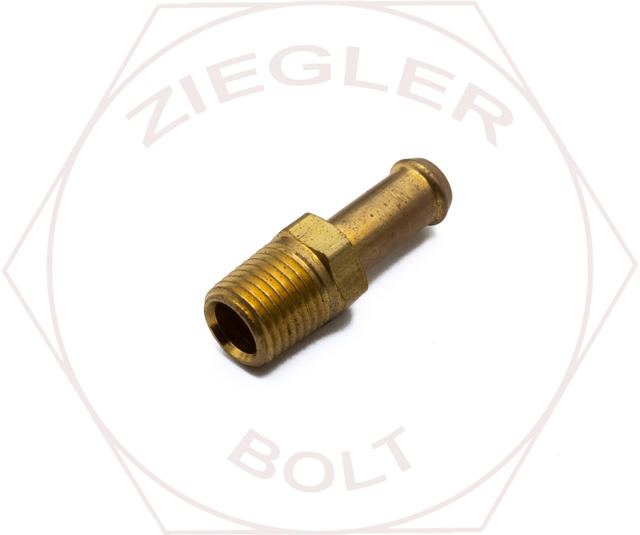 3/8 X 1/4  MALE PIPE ELBOWS HOSE END BRASS