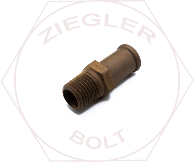 1/2 X 1/4  MALE PIPE HOSE ENDS BRASS