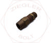 5/8T X 1/2NPT WEATHERHEAD MALE CONNECTOR BRASS