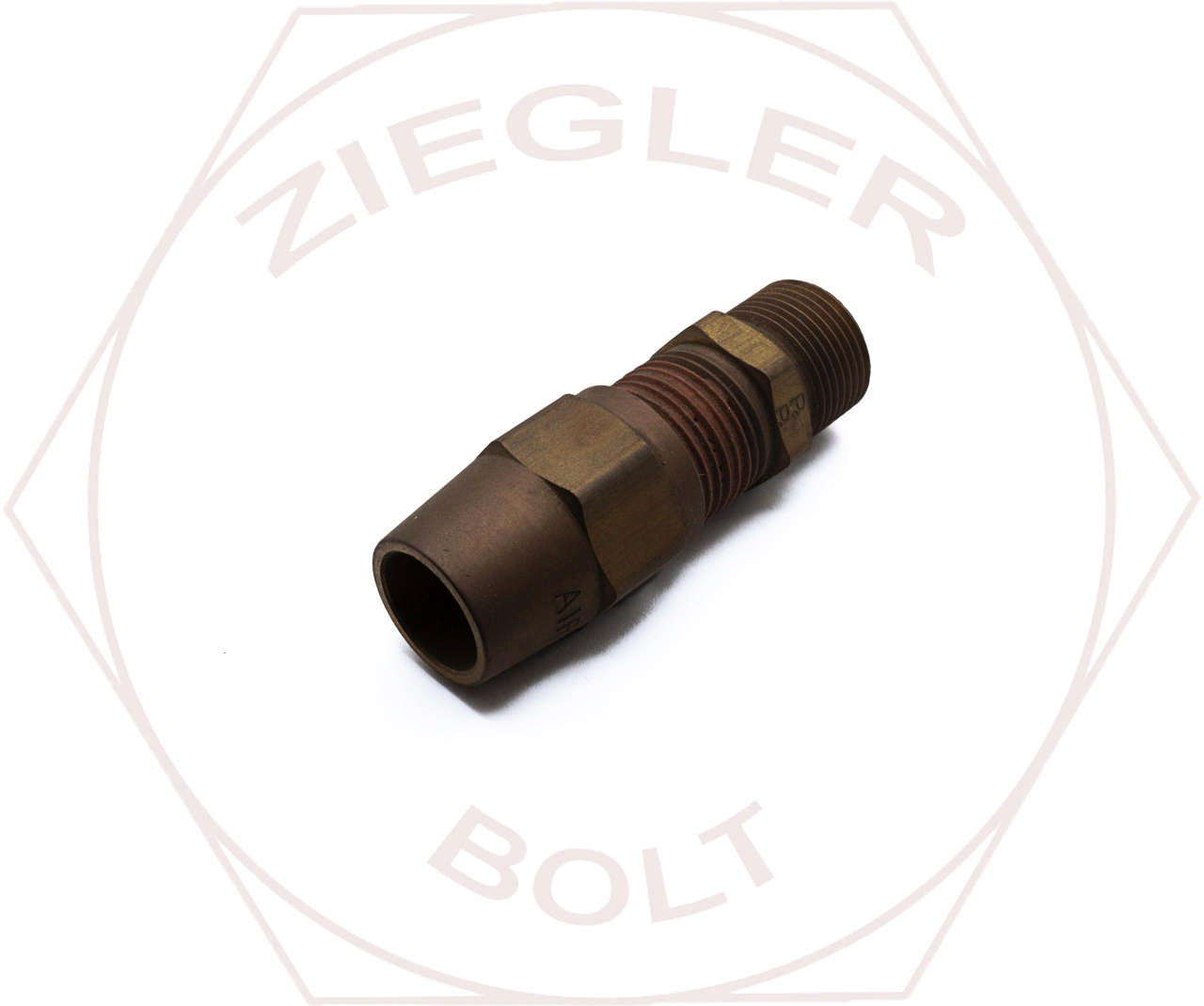 5/8T X 1/2NPT WEATHERHEAD MALE CONNECTOR BRASS