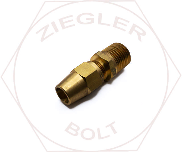 1/2 X 1/2 AIR BRAKE MALE CONNECTOR BRASS