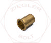 5/8 BRASS INSERT FITTING .483 OD X .721 LGTH