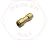 3/8T PUSH-IN CONNECTOR BRASS